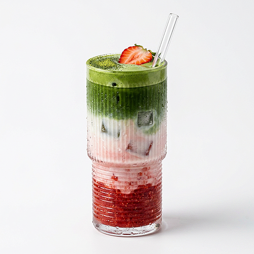 Ice Strawberry Matcha